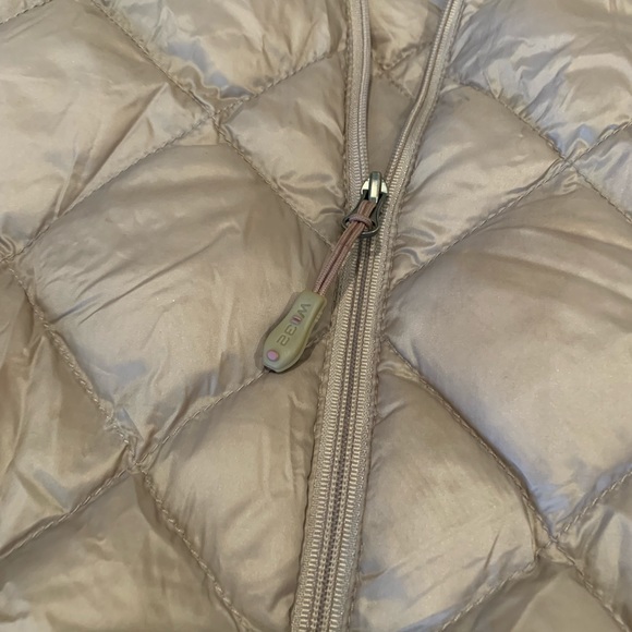 Light Lilac large 32 degrees heat puffer bomber jacket - Picture 2 of 4